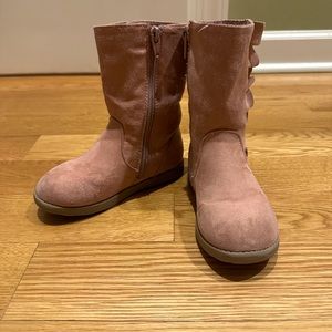Cat & Jack pink boots toddler size 10